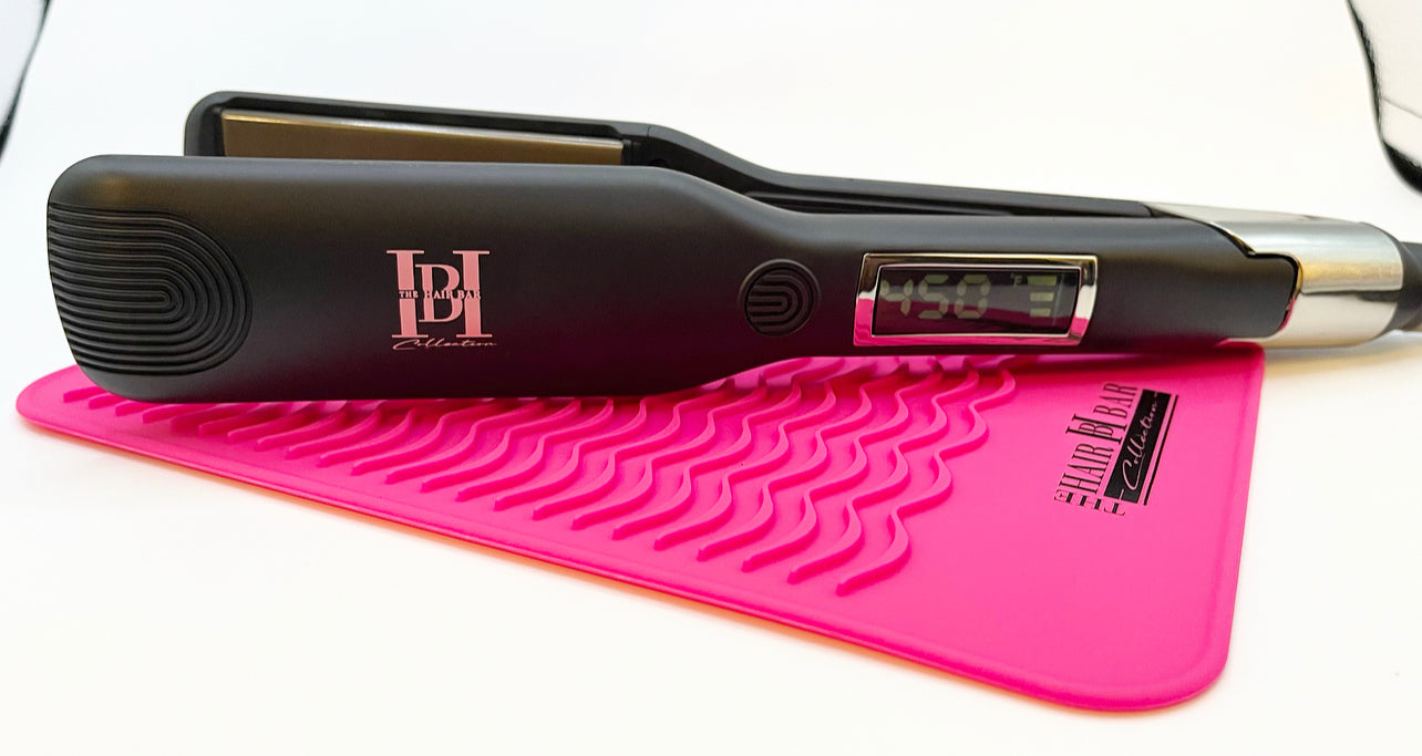 Pink Heat Resistant Mat – The HairBar Collection