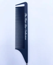 Load image into Gallery viewer, Black Rat Tail Parting Comb
